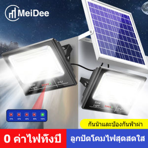 MeiDee 65W โคมไฟติดผนัง Solar Light แสงอาทิตย์ แผ่นเค็นพลังงาน โคมไฟติดผนังพลังงานแสงอาทิตย์ สำหรับที่พักอาศัย