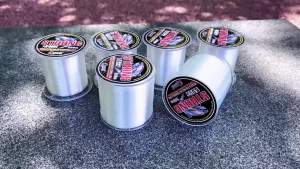 Limnoid 100/500M Fluorocarbon Fishing Line Japanese Material Monofilament Camouflage Spot Line 3.8-21kg for Saltwater/Freshwater
