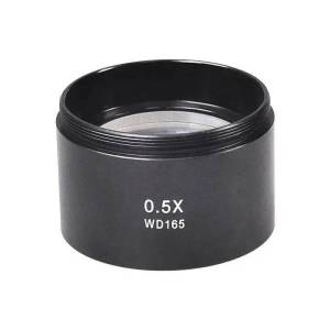 SK | 0.5X 0.7X Trinocular Microscope Auxiliary Lens 48mm 47mm Thread High-Transmittance Optical Glass Stereo Microscope Accessory