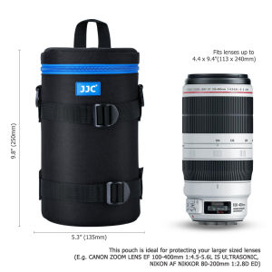 JJC | JJC Luxury Camera Lens Bag Pouch Case for Canon Lens Nikon Sony Olympus Fuji DSLR Photography Accessories Shoulder Bag Backpack