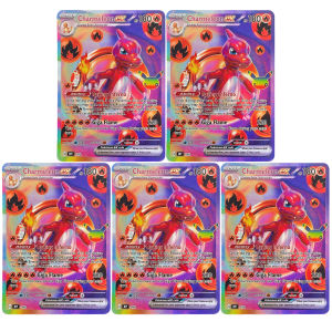 Funism | Handmade Shiny Opalescent CardsSquirtle Wartortle Blastoise Bulbasaur Charmander Charizard Collectible Game Card Toy