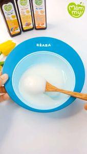 Dầu ăn dặm bổ não Mămmy 100ml dầu cá hồi hạt lanh Olive bổ sung DHA Omega-3 cho bé từ 6 tháng