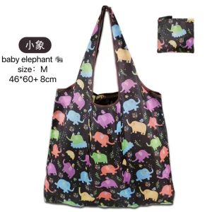 [SG 🇸🇬really stock]New shopping bag foldable environmental protection bag portable environmental friendly（环保袋）