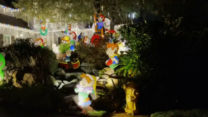 [30cm/50cm] Solar & Plug-in Meteor Shower Rain Light Auto On/Off Sensor Christmas Decoration for Home Garden Party Pasko