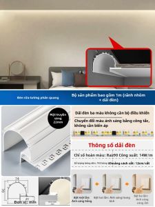 MOLISAI | Đèn Tuyến Tính Phản Quang Coffer