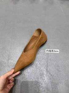 Retro Flat Bottom Leopard Print Pointed Toe Womens Shoes Comfortable Commute Black Soft Bottom Spring Autumn Seasonal Flats