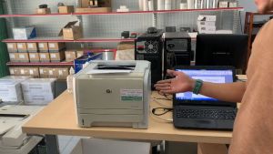 Máy In laser Hp P2035 mực rẽ mực mới a4-a5 [ đã qua sử dụng ]