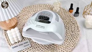 เครื่องอบเล็บเจล LED 84ดวง 380W 🔥สำหรับมือทั้งสองข้าง🔥 แห้งเร็ว10วิ (อบสีเจลทุกชนิด) แสงสีแดงไม่ทำให้มือดำ