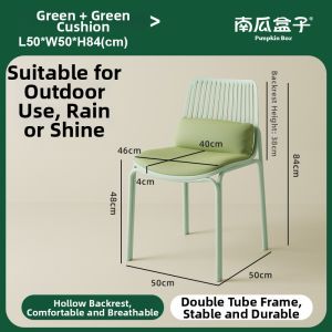 NANGUAHEZI | Scandinavian Iron Dining Chair