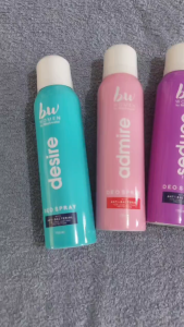 Black Water women desire deodorant spray teal pink yellow purple vegan cruelty free