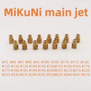 10pcs carburetor Main Jets for Mikuni VM TM TMX Carburetor 250 260 270 280 290