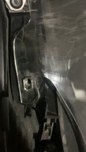 Visor Windshield PCX 150 Model Standar Bening dan Riben