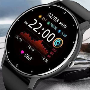 2025 New Smart Watch Men Full Touch Screen Sport Fitness Watch IP67 Waterproof Bluetooth For Android ios smartwatch for men+box