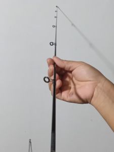 Ujung joran carbon solid