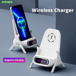 แท่นชาร์จเร็วอเนกประสงค์ที่ชาร์จแบบไร้สาย15W สำหรับที่จับโทรศัพท์มือถือแท็บเล็ตสถานีด็อกตั้งโต๊ะ