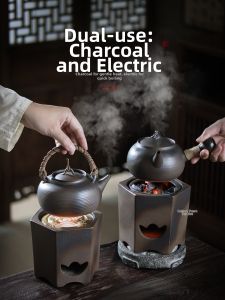 MIANXIAOCHENG | Tea Brewing Charcoal Brazier Hexagonal Design