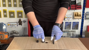 Holesaw Kit Set 8pcs / Mata Bor Pelubang Kayu Triplek / Hole Saw Cutter Drill Bit dengan Kunci Bor