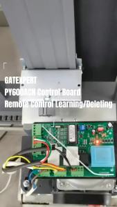 Remote Control for Sliding Gate Opener with 3 Buttons in Car and Easy to Install Wireless Transmitter Compatible with GATEXPERT 433.92MHz gate openers