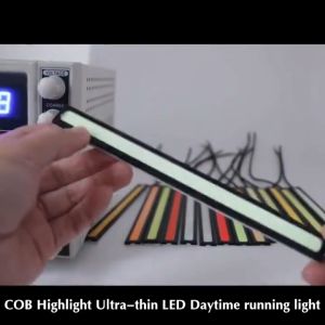 1PC 17cm 12V Super Bright Car LED Lights Waterproof COB Daytime Running Light DRL Fog Light Day Driving Lamp VA134