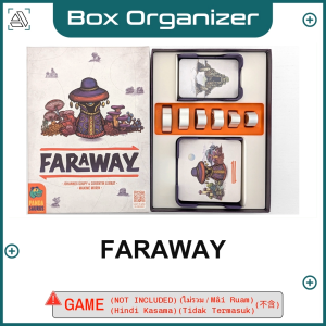 Faraway Board Game Box Organizer Insert