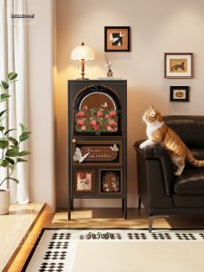CTYLIGHTZ | Vintage Steel Minimalist Storage Cabinet