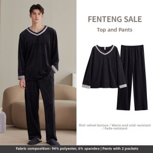 FENTENG | Anti-static Autumn Winter Warm Pajamas