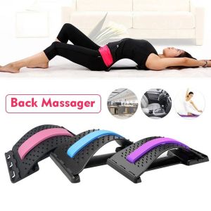 Back Massager Stretcher Equipment Massage Tools Stretch Fitness Support Relaxation Spine Pain Relief