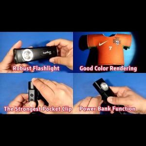 SUPERFIRE Torchlight G20 Rechargeable With Magnet Function Working Light Multifunctional emergency light Camping Fishing Aluminum alloy Lantern