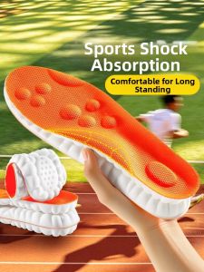 LINGMIAO | Shock Absorption High Elasticity Foot Pain Relief Thickened Standing All Day No Fatigue Super Soft Insoles