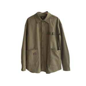 Thailand MC Mens and Womens Same Windproof Sunscreen Outdoor Multi-Functional Army Green Large Pocket Loose Shirt Tops