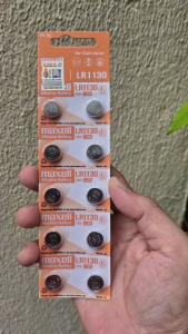Pin nút áo Maxell AG10 / LR1130 / LR 1130 / 389 / 189 Alkaline 1.5V chính hãng