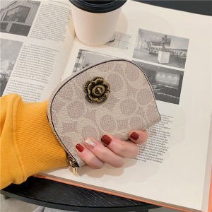 Túi Đựng Thẻ Nữ Cao Cấp Dung Tích Lớn Khóa Kéo Chống Từ Tính Nhiều Ngăn Đựng Giấy Tờ Lái Xe Thẻ Ngân Hàng