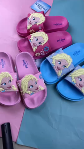 KENTA รองเท้าแตะแบบสวมเด็กผู้หญิงลาย FROZEN รุ่น FZ351 (24-29)