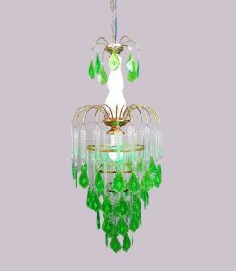 Lampu gantung ruang tamu mewah diameter 30cm