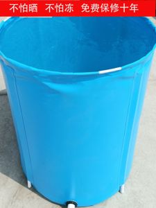 Large Size Foldable Portable Outdoor Car Wash Bucket Home Use Water Collection Soft Storage Drum Durable Cloth Shell Bucket