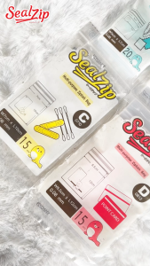 "ถุงซิป Sealzip รุ่นซีรีย์ ขนาดเล็ก 4 ขนาด (A–D) ซองซิปใส ใส่ยา เงิน หรือของจุกจิก จัดกระเป๋าเป็นระเบียบ ใช้ง่ายทุกวัน!"