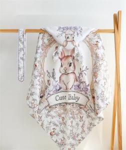 Chăn trẻ sơ sinh khăn quấn trẻ em 90x90cm