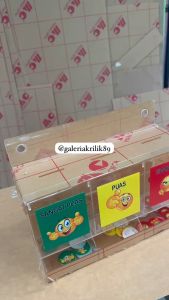 Kotak Saran 3 Ruang dan Kotak Kepuasan Plus Koin