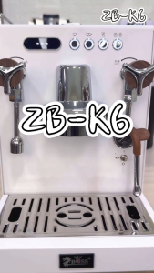 เครื่องชงกาแฟ Italian semi-automatic coffee machine เครื่องชงกาแฟเชิงพาณิชย์ ZB-K6