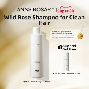 anns rosary | Ans Rosary Wild Tea Rose Scented Shampoo Volumizing Cleanse Hair 300ml Rich Lather Scalp Soothing For All Hair Types