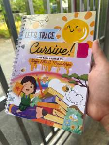 CURSIVE BOOKLET PERSONALIZED FOR KIDS