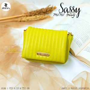 SASSY MINI BAG TAS WANITA SLINGBAG TERBARU BY ZELYA✅BISA COD
