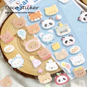 Stickers Punk | Cute Felt 3D Cartoon Animal Stickers