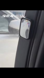 SEAMETAL 2PCS Car Mirror HD Blind Spot Rear View Mirror Wide Angle Adjustable Parking Auxiliary Mirror