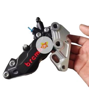 Bracket | Breket Kaliper Depan Ninja RR/R | Kaliper Axial 4P | PNP Ukuran 300/320