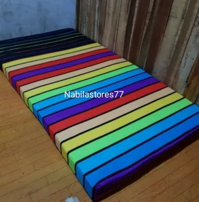 Kasur busa super empuk /Kasur Tidur Super Awet Berkualitas Setok Redy motif UKURAN 1 ORANG