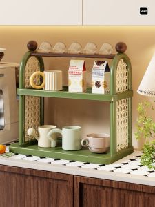 MENGBINFEN | Multi-layer Cup Drying Rack Storage Shelf
