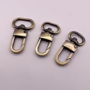 5 Pcs/Pack 13-19mm Metal Belt Strap Buckles Swivel Snap Spring Hook Lobster Clasp Clips Dog for Purse DIY Leather Craft Bag