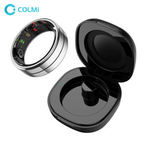 COLMI R07 Smart Ring Men Women with Charging Case Heart Rate Blood Oxygen 5ATM Waterproof For Android iOS Xiaomi Phone