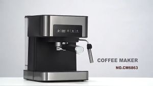 Mesin Kopi/mesin kopi multifungsi profesional/ mesin gelempung uap/2in1 seba guna/ handtouch kristal hitam/Coffee Maker Mesin Kopi Espresso Original